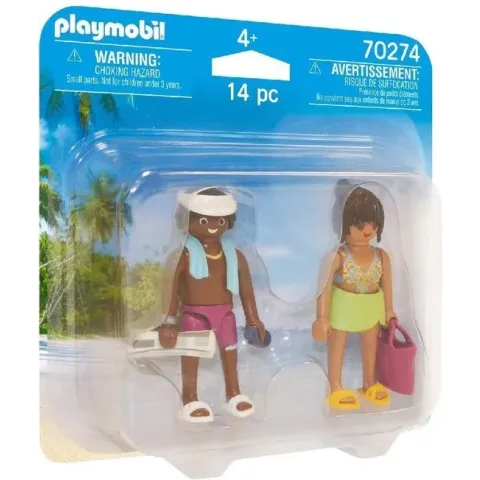 PLAYMOBIL Duo Packs Koppel vakantiegangers - 70274
