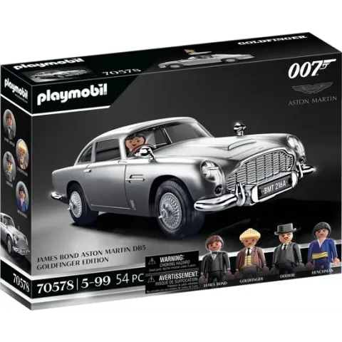 PLAYMOBIL James Bond Aston Martin DB5 – Goldfinger Edition - 70578