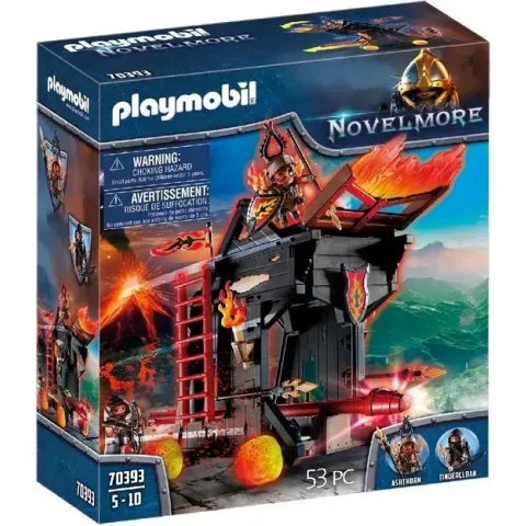 PLAYMOBIL Novelmore Burnham Raiders vurige stormram - 70393