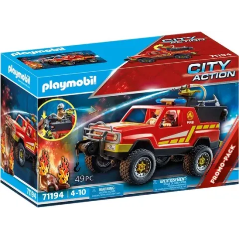 PLAYMOBIL City Action PROMO Brandweerwagen - 71194