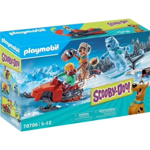PLAYMOBIL SCOOBY-DOO! Avontuur met Snow Ghost - 70706
