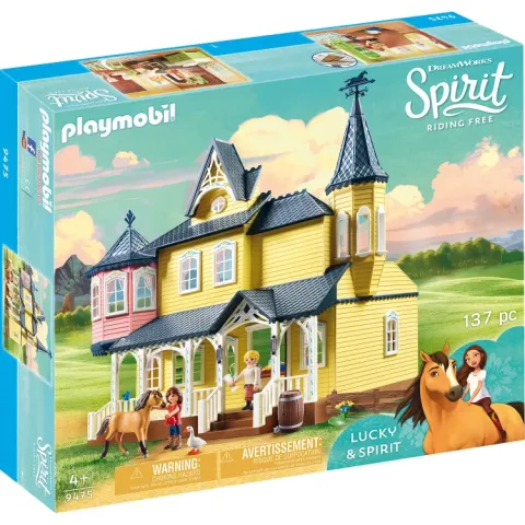 PLAYMOBIL Spirit Riding Free - Lucky's huis 9475