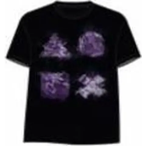 Playstation - Grafitti Buttons Artwork Black Mens T-Shirts - S