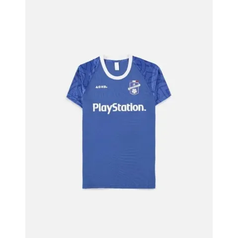 PlayStation Heren Tshirt -S- France EU2021 Blauw