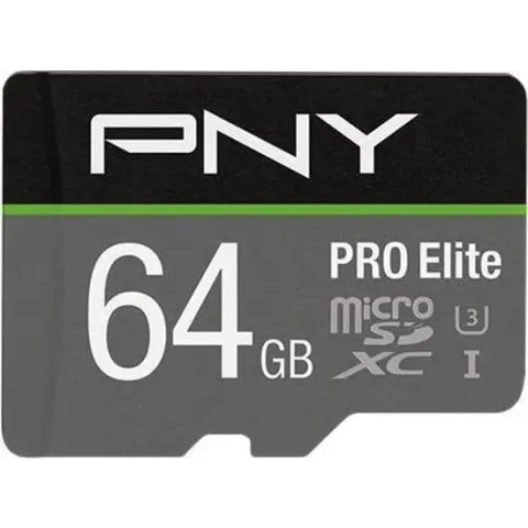 PNY PRO Elite flashgeheugen 64 GB MicroSDXC Klasse 10 UHS-I