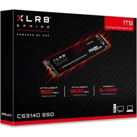 PNY XLR8 CS3140 2TB M.2 NVMe Gen4 x4 Internal Solid State Drive