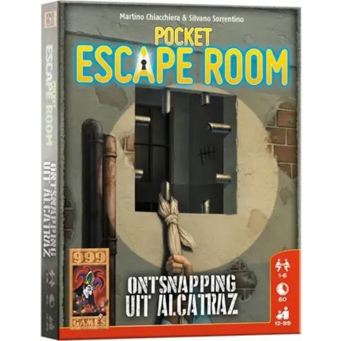 Pocket Escape Room: Ontsnapping uit Alcatraz Breinbreker