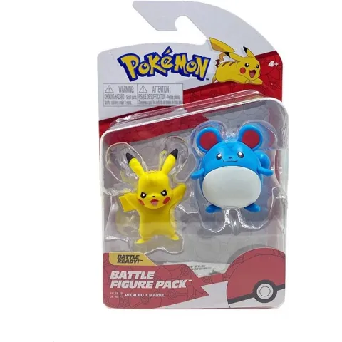 Pokémon - Battle Figure Pack - Pikachu & Marill