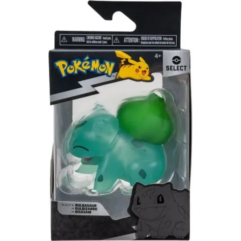 Pokemon - Bulbasaur Battle Figure 3 Inch - Translucent Material ( 37949 )