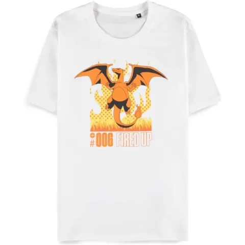 Pokémon - Charizard - White Men's Short Sleeved T-shirt