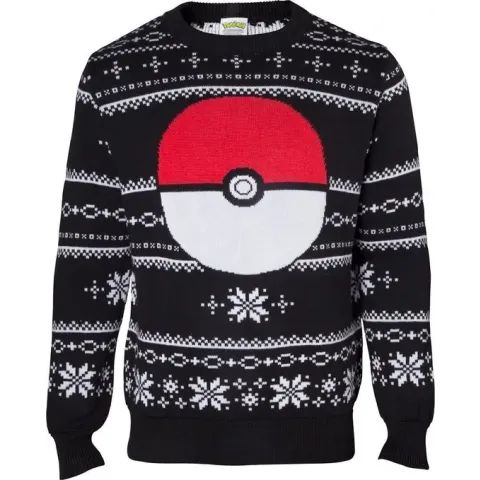 Pokémon - Christmas Sweater Pokeball