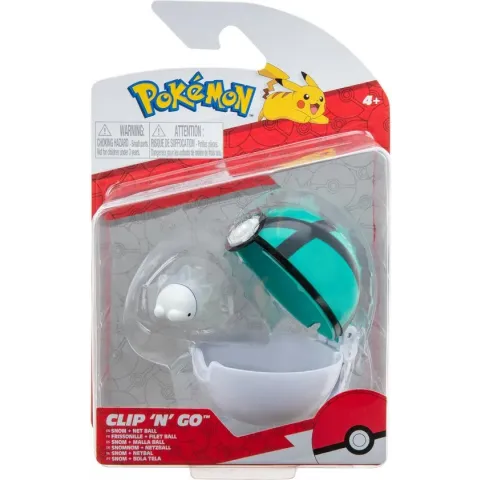 Pokémon - Speelfiguur - Clip 'N' Go - Snom