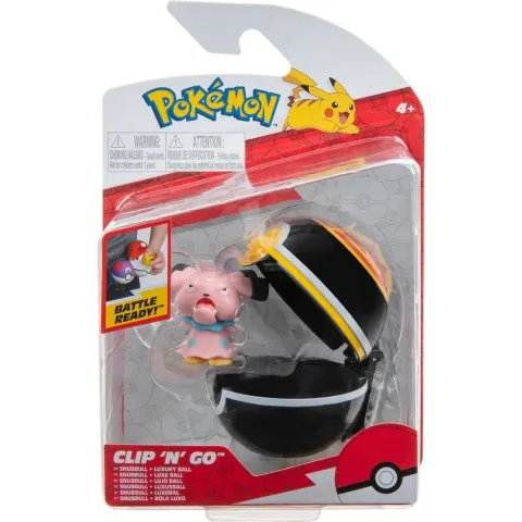 Pokémon - Speelfiguur - Clip 'N' Go - Snubbull