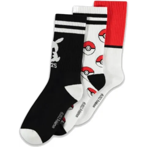 Pokémon - Sport Socks (3Pack)