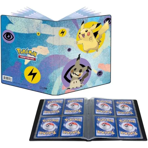 Pokemon TCG Pikachu & Mimikyu 4-Pocket Portfolio