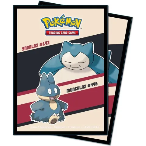 Pokemon TCG Snorlax & Munchlax Deck Protector Sleeves