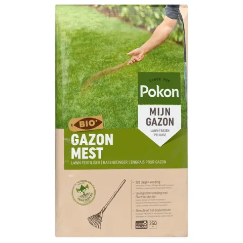 Pokon Bio Gazonmest - Gazonmeststoffen - 250 m2