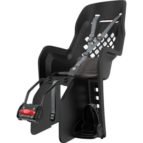 Polisport Joy maxi FF Fietsstoeltje Achter - Zwart/Grijs