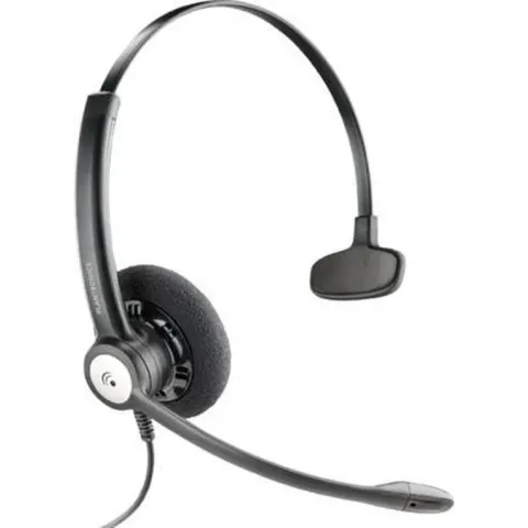 POLY Entera HW111N QD Headset Hoofdband Zwart