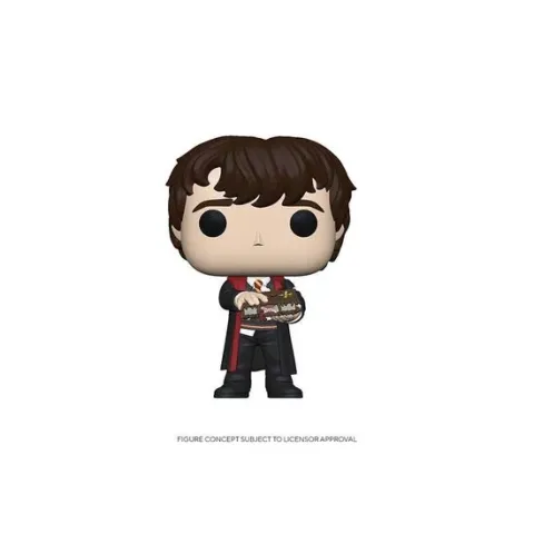 Pop Harry Potter Neville with Monster Book Vinyl Figure