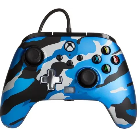PowerA Enhanced Xbox Series X/Xbox One Controller - Metallic Blue Camo