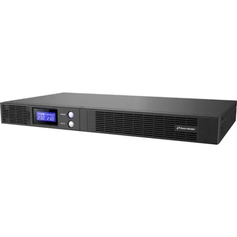 PowerWalker VI 750 R1U UPS Line-Interactive 750 VA 450 W 4 AC-uitgang(en)