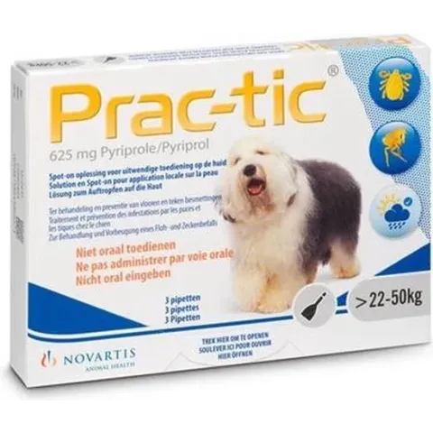 Prac-tic grote hond 22 tot 50 kg - 1 st à 3 Pipetten