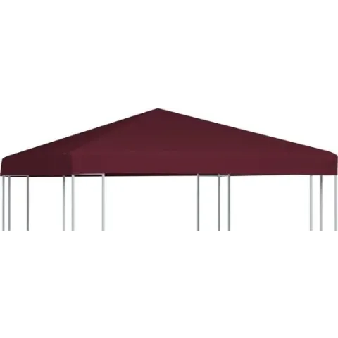 Prieeldak 310 g/m² 3x3 m bordeaux