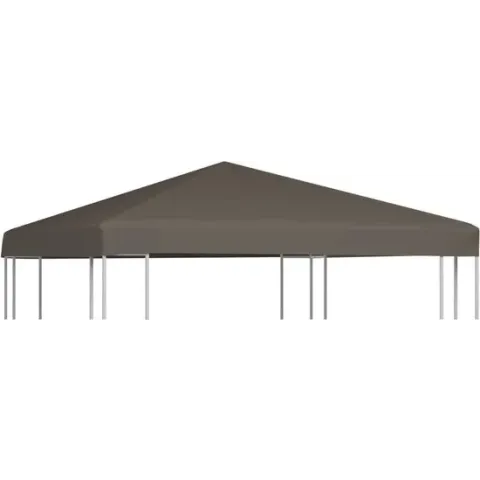 Prieeldak 310 g/m² 3x3 m taupe