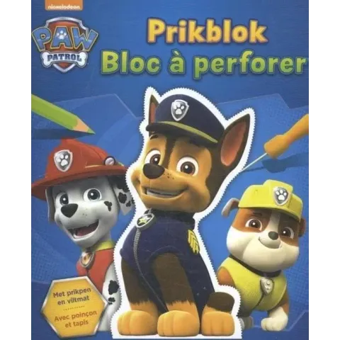 Prikblok - Paw Patrol - Incl. mat & pen
