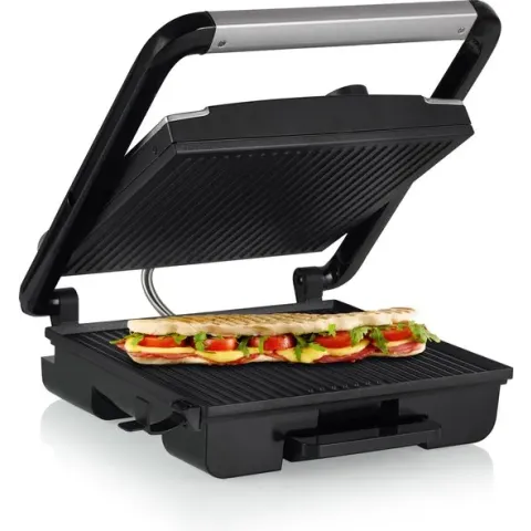 Princess 112425 Panini Grill Pro – Groot bakoppervlak – Zwevende bovenplaat