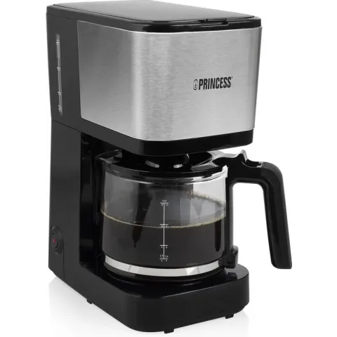 Princess 246031 Compact 12 - Filter-koffiezetapparaat - Zwart - 1.25 liter
