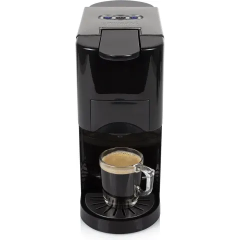 Princess 249450 Multi Capsule Filter-koffiezetapparaat - Staal 4-in-1 - Geschikt voor meerdere koffiesoorten