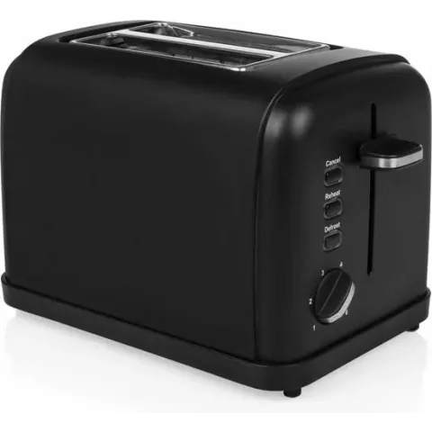 Princess Black Steel Toaster 01.142396.01.001