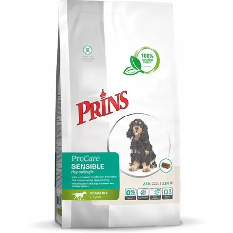 Prins Hypolallergic Sensible - Graanvrij - Hondenvoer - 12 kg
