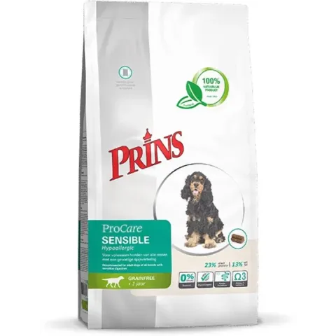 Prins Hypolallergic Sensible - Graanvrij - Hondenvoer - 3 kg