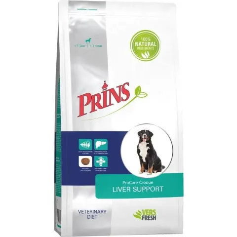 Prins Procare Croque Diet Liver Support Rund&Varken - Hondenvoer - 3 kg
