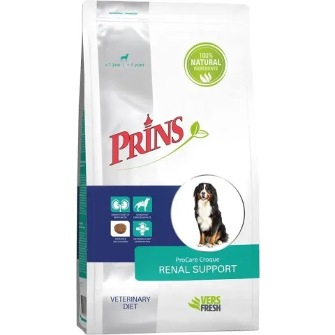Prins Procare Croque Diet Renal Support Gevogelte - Hondenvoer - 3 kg