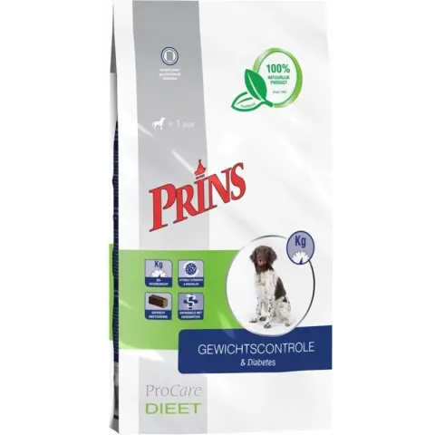 Prins Procare Dieet Gewichtscontrole&Diabetes Gevogelte - - 15 kg
