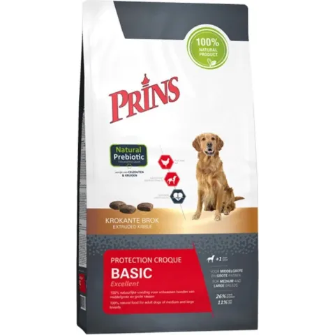 Prins Protection Croque Basic Excellent - Hondenvoer - 10 kg