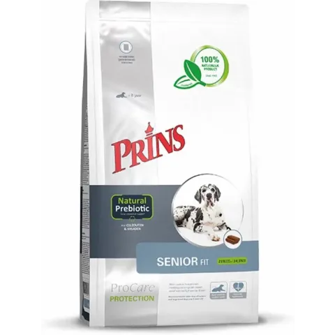 Prins Protection Senior Fit Prebiotic - Hondenvoer - 15 kg