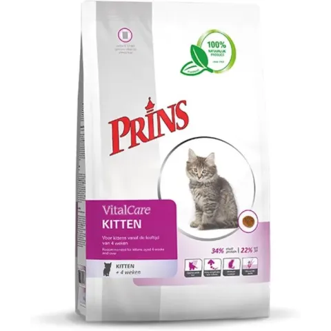Prins VitalCare Kitten Gevogelte - Kattenvoer - 1.5 kg