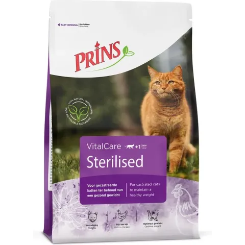 Prins VitalCare Sterilised 4 kg - Kat