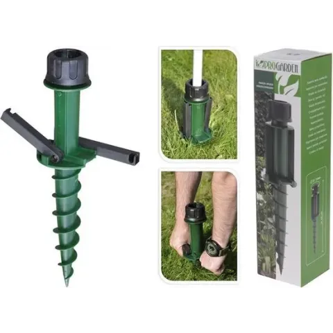 Pro Garden® Parasolstandaard Schroefmodel | 44 cm