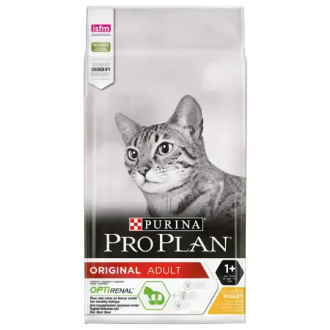 Pro Plan Cat Original Adult Kip - Kattenvoer - 10 kg