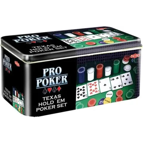 Pro Poker Texas Hold em set - Kaartspel