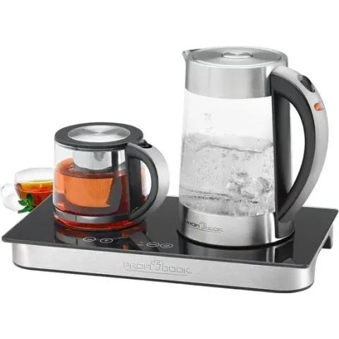 ProfiCook Thee en Koffie Station 2250 W Zilveren PC-TKS 1056