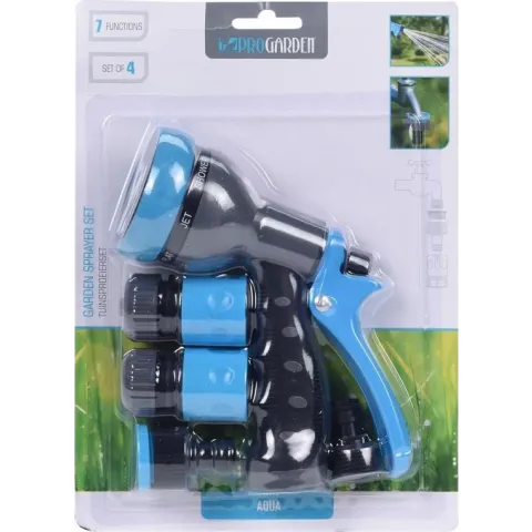 Progarden Tuinsproeier set 4-delig | 7 functies