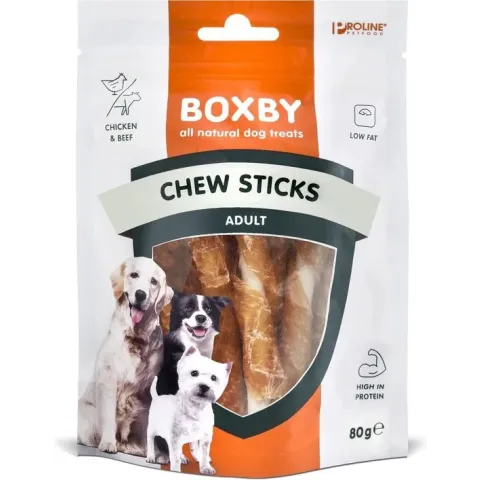 Proline Boxby Chew Stick - Kip - Hondensnack - 80 g