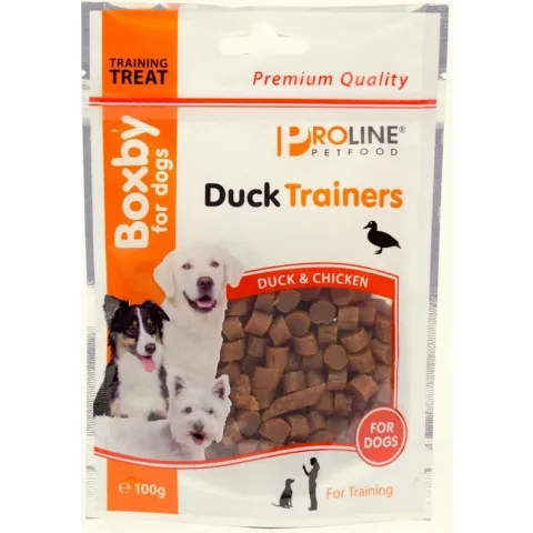 Proline Boxby Duck Trainers - Eend - Hondensnack - 100 g